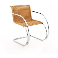 Knoll International - Mr Side Armlehnstuhl Rattan von Knoll International