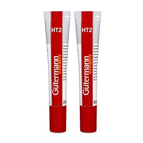 Knorr Prandell 2 X Gütermann 613606 Textilkleber Nähmaschinen und Zubehör HT2, 30 g von Knorr Prandell