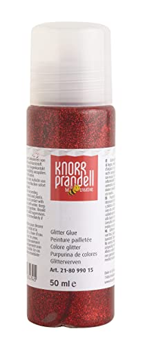 Glitter Glue 50ml rot von Knorr Prandell