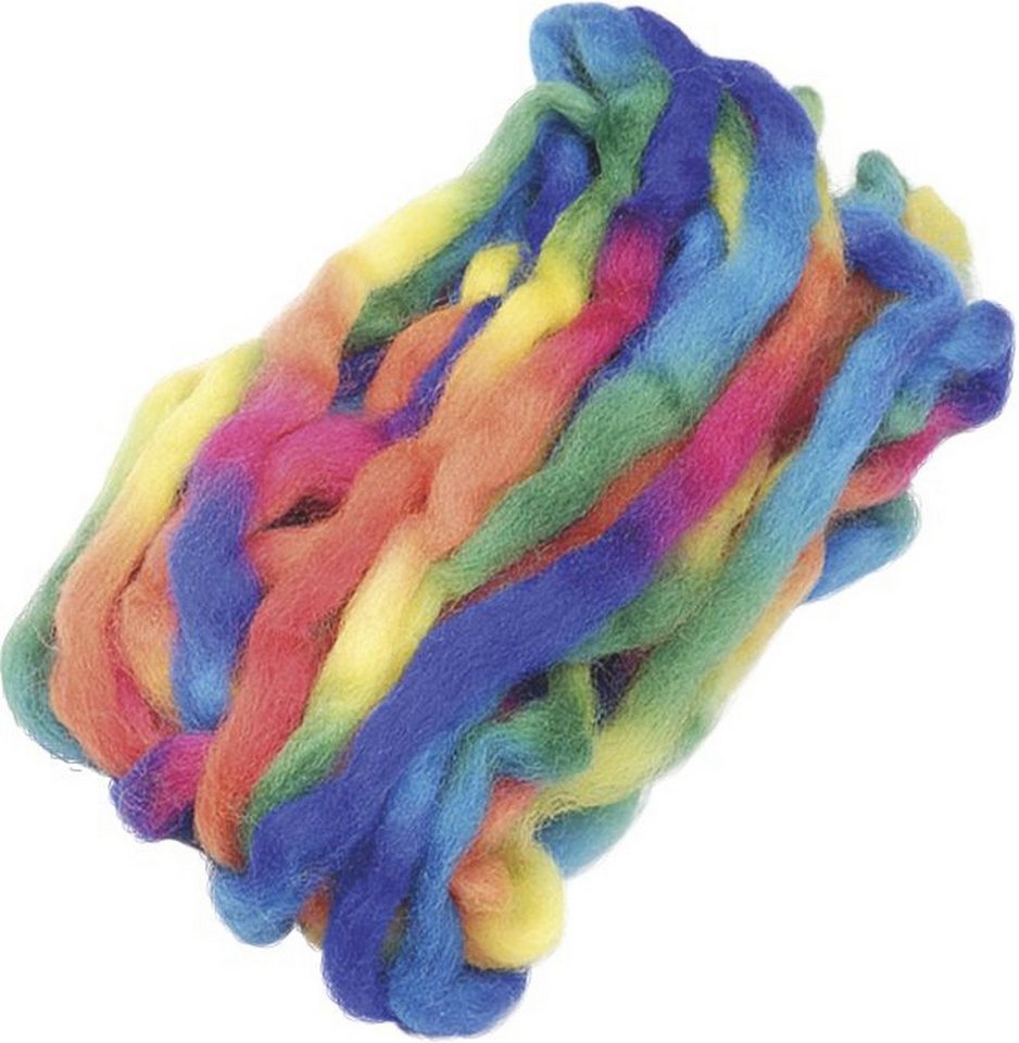 Knorr Prandell Bastelfilz Space-Wolle regenbogen-meliert VE=25g von Knorr Prandell