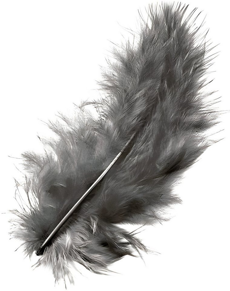 Knorr Prandell Bastelperlen KNORR PRANDELL 216619002 Marabufedern ca. 10 cm weiss von Knorr Prandell