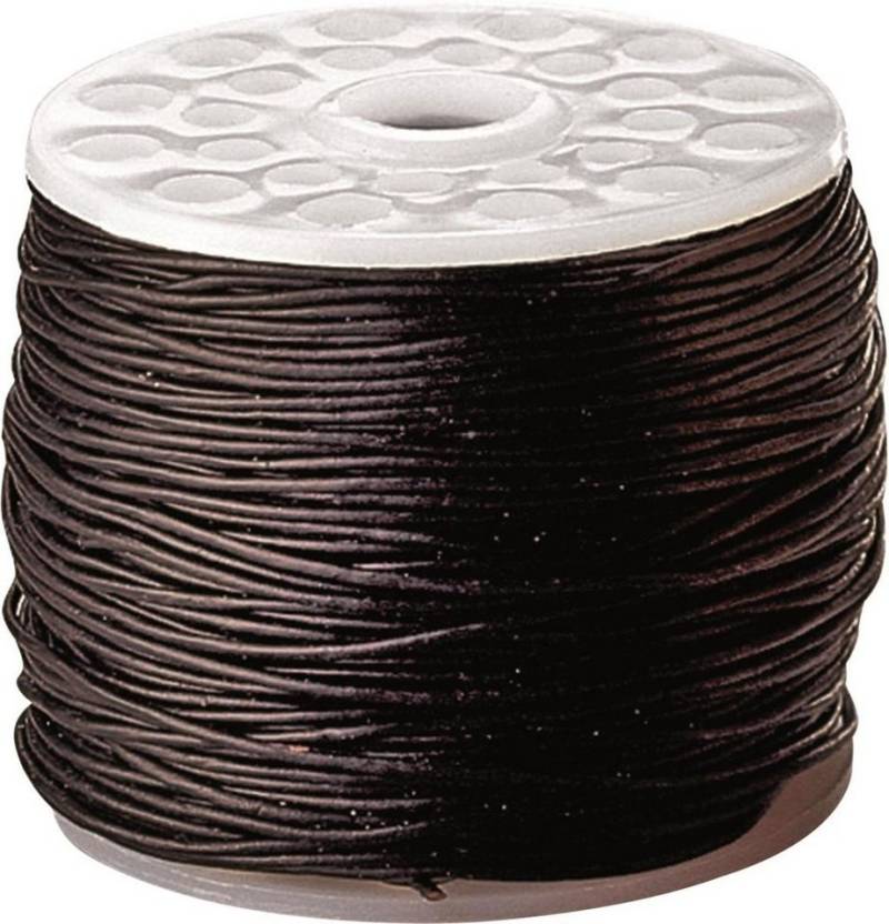 Knorr Prandell Bastelnaturmaterial KNORR prandell 212249280 Lederriemen Großrolle 20 m Ø 1 mm schwarz Knorr Prandell Bastelnaturmaterial KNORR prandell 212249280 Lederriemen Großrolle 20 m Ø 1 mm schwarz von Knorr Prandell