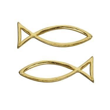 Knorr Prandell – Fisch aus Wachs gold 40 x 13 mm von Knorr Prandell