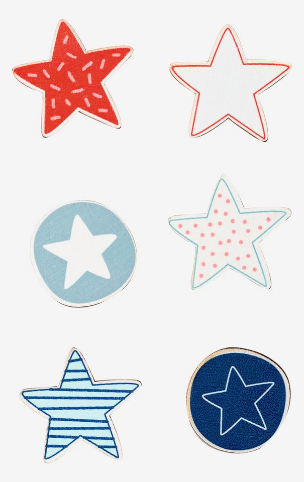 Knorr Prandell Hängedekoration KNORR prandell 218001327 Holz-Sticker Sterne Knorr Prandell Hängedekoration KNORR prandell 218001327 Holz-Sticker Sterne von Knorr Prandell