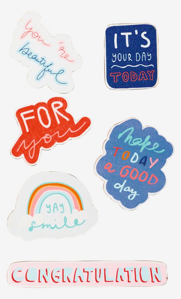 Knorr Prandell Hängedekoration KNORR prandell 218001330 Holz-Sticker ForYou Knorr Prandell Hängedekoration KNORR prandell 218001330 Holz-Sticker ForYou von Knorr Prandell