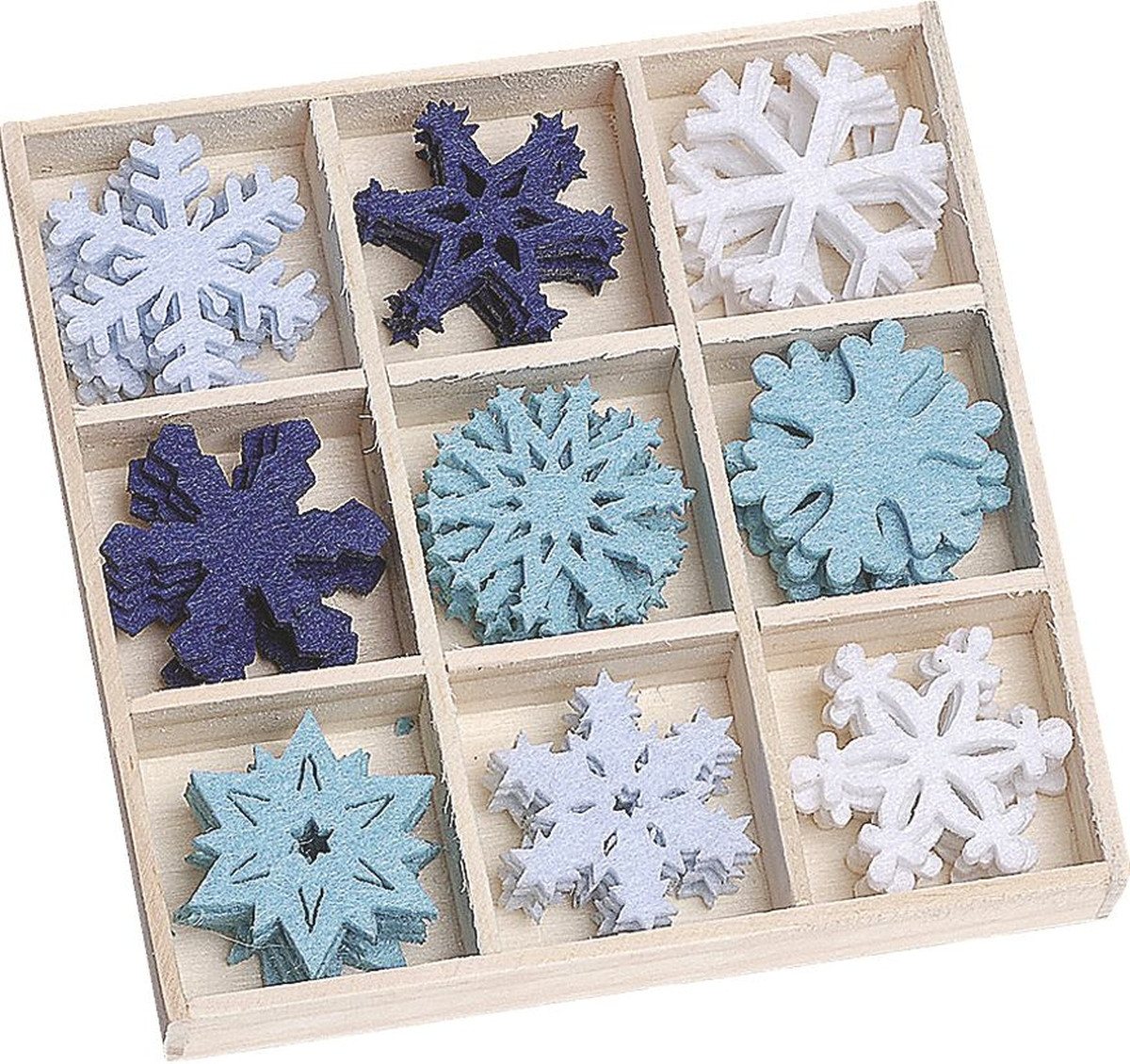 Knorr Prandell Papierdekoration Filzbox Ornament Eiskristall VE=45 Teile. Knorr Prandell Papierdekoration Filzbox Ornament Eiskristall VE=45 Teile. von Knorr Prandell