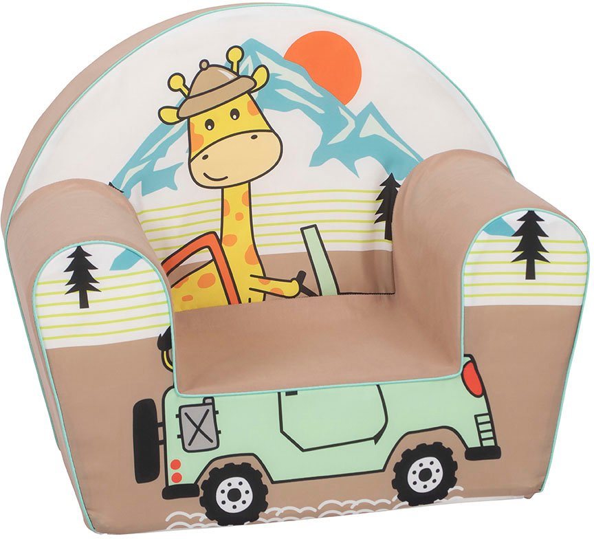 Knorrtoys® Sessel Giraffe on Tour, für Kinder, Made in Europe von Knorrtoys®