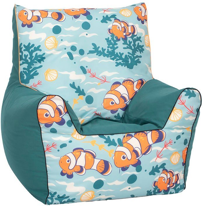 Knorrtoys® Sitzsack Junior, Clownfish, für Kinder, Made in Europe von Knorrtoys®