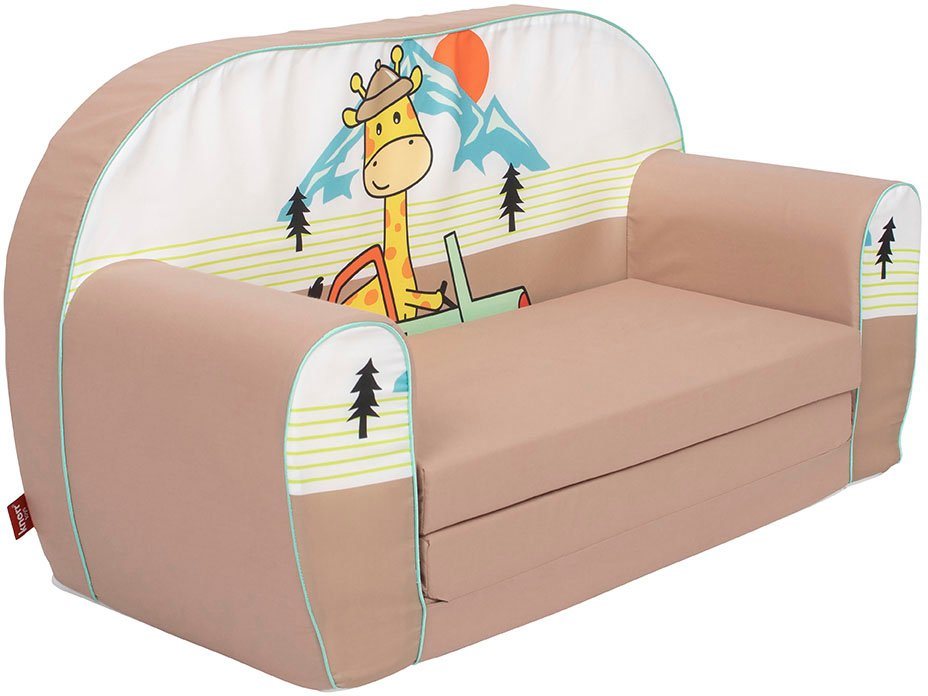 Knorrtoys® Sofa Giraffe on Tour, für Kinder, Made in Europe von Knorrtoys®