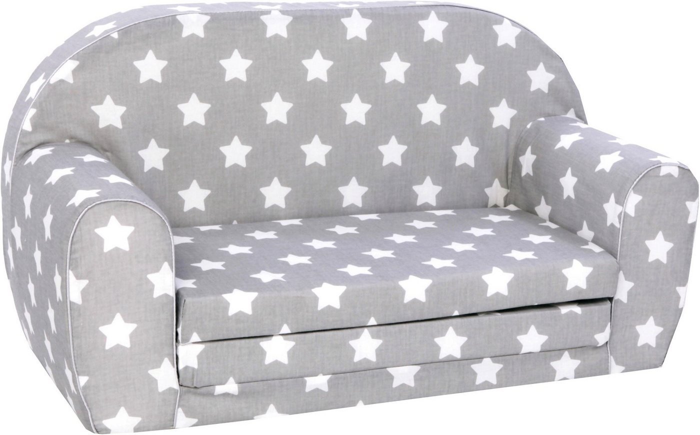 Knorrtoys® Sofa Grey White Stars, für Kinder, Made in Europe von Knorrtoys®