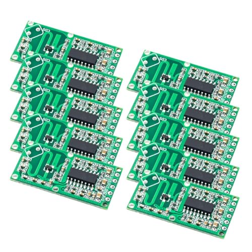 Knoruley RCWL-0516 Mikrowellen-Radar-Bewegungssensor Menschlicher Körper Induktionsschalter Intelligenter Sensor 12m von Knoruley