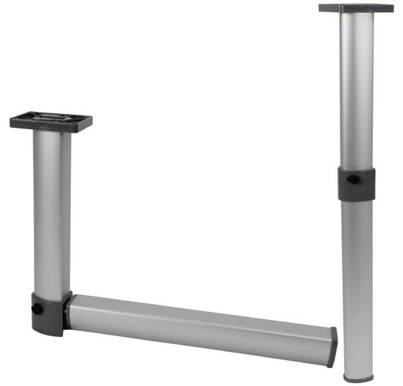 Knorz Stellfuß Gelenktischfuß Tisch Stützfuß Caravan Wohnwagen Wohnmobil Boot Alu von Knorz