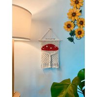 Pilz Makramee Wandbehang von KnotEnoughStuff