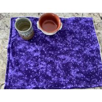 Abtropfmatte, Abtropffläche, Lila Mit Sternen von JustSewKristine