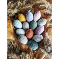 Makramee Ostereier/Osterdeko Zum Aufhängen Makramee Ostereier/Osterdeko Zum Aufhängen von Knotenkraft