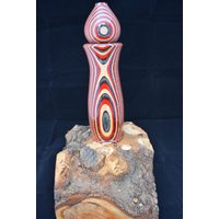 Erstaunliche Handgemachte Mehrfarbige Holz Pfeffer/Salzmühle von Knotsinyourhead