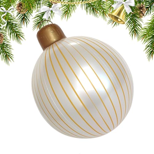 Aufblasbare Weihnachtskugel Deko - Garten Aufblasball Schmuck - PVC Großdekoration Für Halloween Vorgarten Yard Außenbereich Garten Weihnachtsdisplay Aufblasbare Weihnachtskugel Deko - Garten Aufblasball Schmuck - PVC Großdekoration Für Halloween Vorgarten Yard Außenbereich Garten Weihnachtsdisplay von Knowlife