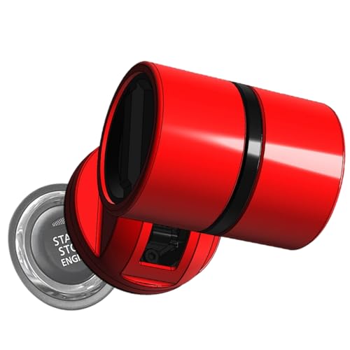 Car Starter Button Cover | Abdeckung Für Auto Innenraum Zündknopf,Rutschfeste Zierleisten Accessoires Verbessern Autoinnenraum Für Erwachsene Fahrerlebnis von Knowlife