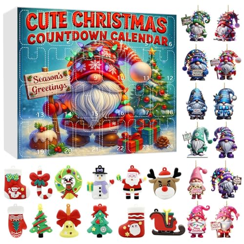 Countdown Kalender | 24 Tage Des Weihnachts-Countdowns Mit Spielzeugen | Sammelfigur Für Kinder, Jugendliche Und Erwachsene | Tägliche Familienaktivität Für Familie, Feiertage, Schule Und Zuhause von Knowlife