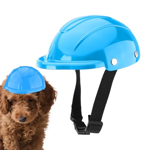 Hund Helm Klein, Haustierhelm, Winddichter Atmungsaktiver Schutzhelm Für Sonne Fahren Wandern Radfahren von Knowlife
