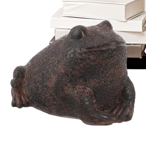 Knowlife Aufbewahrungsbox Schlüssel Außen - Froschform Tarnbehälter,Resin Gartenfigur Sicher Versteck für Wertvolles Rasen Garten Knowlife Aufbewahrungsbox Schlüssel Außen - Froschform Tarnbehälter,Resin Gartenfigur Sicher Versteck für Wertvolles Rasen Garten von Knowlife