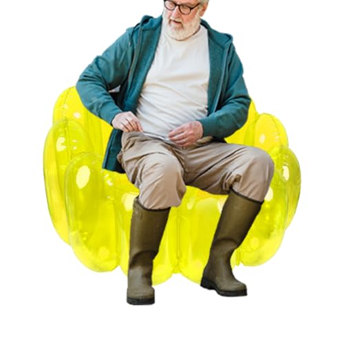 Knowlife Aufblasbare Couch für Camping, aufblasbare Couch - Tragbare Air Sofa Sitzsack - Sitzsack, aufblasbare im Freien für Spiele, Partys, Wohnen, Treffen im Freien von Knowlife