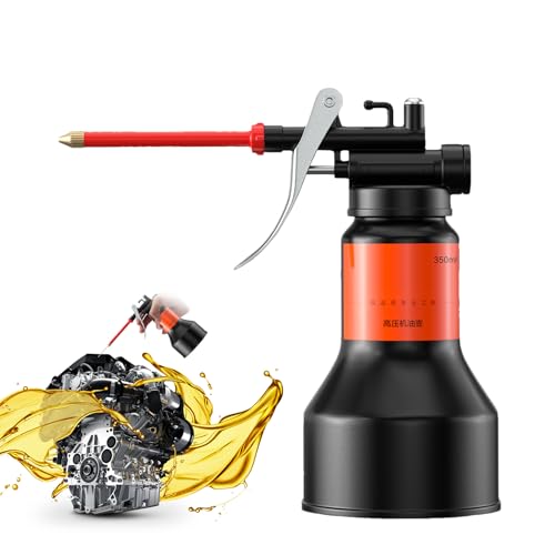 Oiler Can,350ml Sprühöl | Schmierspender mit gerader Tülle für Garage Kleingeräte Elektronik Industrie von Knowlife