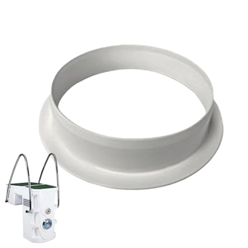 Pool Skimmer Basket Support Ring - Adapter für Pool Skimmer Korb,Filterabdeckung Innen Außen Zubehör für Schwimmbecken Gartenpool von Knowlife