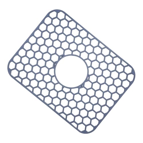 Silikon Spülbeckenschutz - Bodenmatte Rutschfest,Schnellentwässernde Schutzmatte Landhausstil Für Geschirr Töpfe Pfannen Haushalt Küche von Knowlife