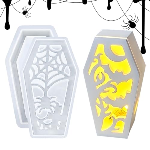 Silikonform - Lampenschirm Dekoform für Keramik | Halloween Tischlampenschirm Gießhandwerk für das Schlafzimmer, das Arbeitszimmer, den Esstisch, Wohnzimmer, Bücherregal und Silikonform - Lampenschirm Dekoform für Keramik | Halloween Tischlampenschirm Gießhandwerk für das Schlafzimmer, das Arbeitszimmer, den Esstisch, Wohnzimmer, Bücherregal und von Knowlife