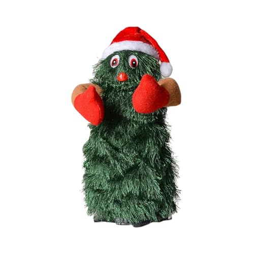 Tanzende Weihnachtsbaum,Musikalischer Weihnachtsbaum Plüschtier | Figuren Deko für Kinder Baby Tisch Büro Schreibtisch - Für Die Dekoration Im Freien Auf Dem Tisch Für Kleinkinder Kinder Und Baby Tanzende Weihnachtsbaum,Musikalischer Weihnachtsbaum Plüschtier | Figuren Deko für Kinder Baby Tisch Büro Schreibtisch - Für Die Dekoration Im Freien Auf Dem Tisch Für Kleinkinder Kinder Und Baby von Knowlife