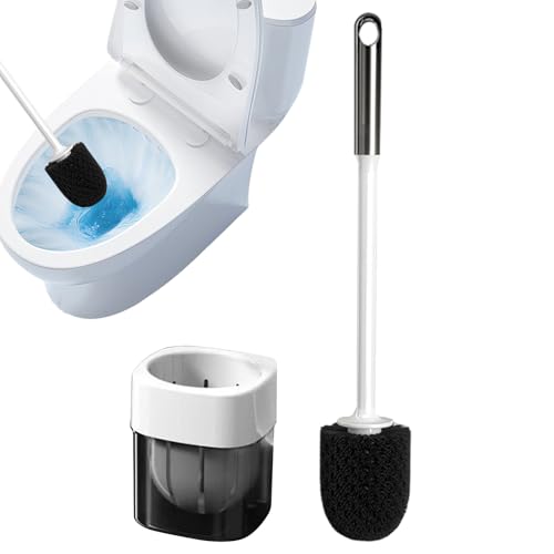 Toilettenbürste | Wandmontiert Schrubber Pümpel Reiniger Dusche | Kompaktes Set Für Toilettenbürsten - Für Duschboden Fliese Wanne Reinigen Schrubben Toilettenbürste | Wandmontiert Schrubber Pümpel Reiniger Dusche | Kompaktes Set Für Toilettenbürsten - Für Duschboden Fliese Wanne Reinigen Schrubben von Knowlife