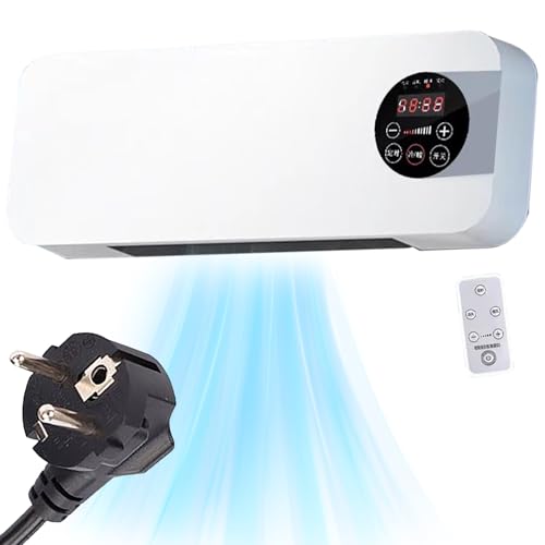 Tragbare Klimaanlage - Wand- Und Bodenstehend Schlafzimmer Klimagerät Tragbar,Natürlicher Wind und Heiztimer Klimagerät mit Fernbedienung für Auto, Innenräume, Schlafzimmer, Küche, Badezimmer, Wohnung Tragbare Klimaanlage - Wand- Und Bodenstehend Schlafzimmer Klimagerät Tragbar,Natürlicher Wind und Heiztimer Klimagerät mit Fernbedienung für Auto, Innenräume, Schlafzimmer, Küche, Badezimmer, Wohnung von Knowlife