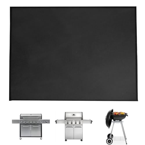 Unter Grillmatte - Feuerfeste Bodenabdeckung Für Feuerstelle - Hitzebeständige rutschfeste Unterlage – Einfache Reinigung Für Gartenpartys, Grillabende Und Unter Grillmatte - Feuerfeste Bodenabdeckung Für Feuerstelle - Hitzebeständige rutschfeste Unterlage – Einfache Reinigung Für Gartenpartys, Grillabende Und von Knowlife