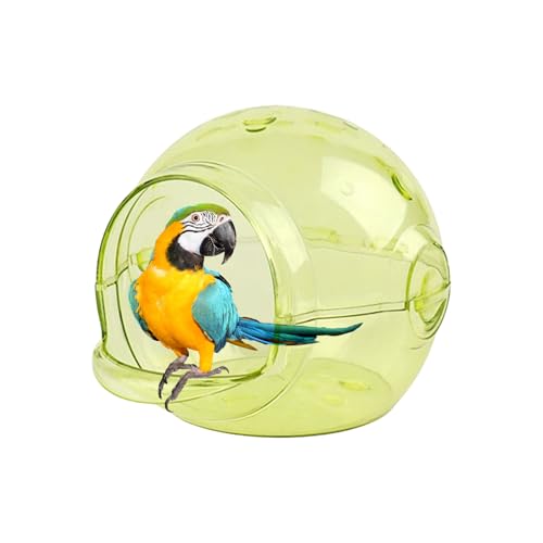 Vogel Nest Für Käfig, Versteckhütte Als Rückzugsort Und Habitat-Deko Für Papageien, Käfigzubehör Brutunterstand für Finken Wellensittiche Hamster Conure Nymphensittiche Unzertrennliche Kleintiere von Knowlife