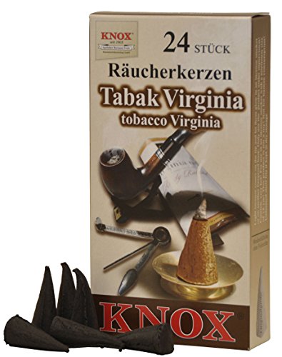 KNOX Räucherkerzen, 24 Stück (Tabak Virginia) von KNOX