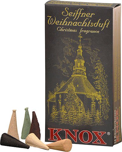 Knox Seiffen German Incense Cones Variety Pack Made Germany Christmas Smokers von KNOX