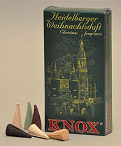 Knox Heidelberg German Incense Cones Made in Germany for Christmas Smokers von KNOX