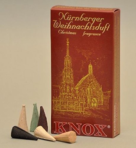 Knox Nuremberg German Incense Cones Variety Pack Made Germany Christmas Smokers von Knox