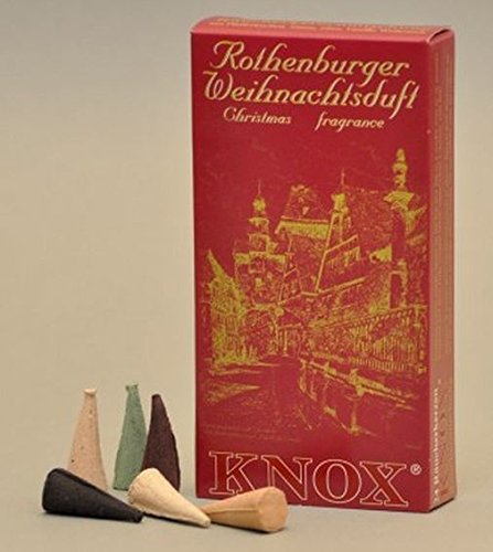 Knox Rothenburg German Incense Cones Variety Pack Made Germany Christmas Smokers von Knox