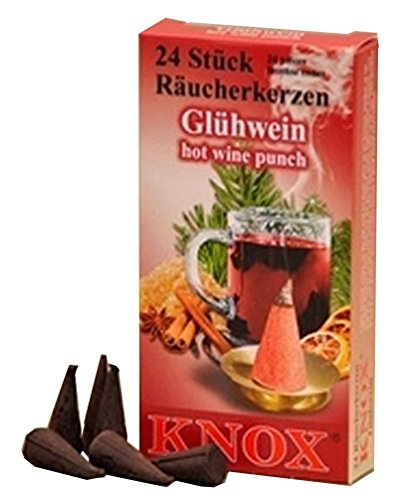 Sigro Knox Brenner Glühwein Räucherkegel, braun von KNOX