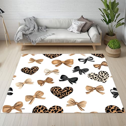 Herzen Leopardenmuster Schmutzfangmatte Eingangsteppich 40x60 cm, Liebe Herz Ornament Modern Romantisch Kleiner Teppich Rutschfest Waschbare fur Schlafzimmer Badezimmer Kinderzimmer Wohnzimmer Herzen Leopardenmuster Schmutzfangmatte Eingangsteppich 40x60 cm, Liebe Herz Ornament Modern Romantisch Kleiner Teppich Rutschfest Waschbare fur Schlafzimmer Badezimmer Kinderzimmer Wohnzimmer von Kntnshac