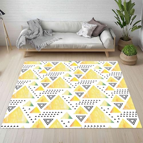 Kntnshac Azteken Stamm Teppich Flur rutschfest Waschbare 80x150 cm, Vintage Südwesten Ethnisch Geometrisches Dreieck Teppiche Kurzflor fur Schlafzimmer Badezimmer Kinderzimmer Wohnzimmer Küche Balkon Kntnshac Azteken Stamm Teppich Flur rutschfest Waschbare 80x150 cm, Vintage Südwesten Ethnisch Geometrisches Dreieck Teppiche Kurzflor fur Schlafzimmer Badezimmer Kinderzimmer Wohnzimmer Küche Balkon von Kntnshac