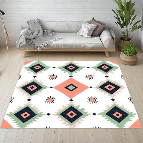 Kntnshac Indianer Tribal Schmutzfangmatte rutschfest Waschbare, Vintage Aztekenmuster Ethno Stil Eingangsteppich Kleiner Teppich fur Wohnzimmer Schlafzimmer Küche Kinderzimmer 50x80 cm Kntnshac Indianer Tribal Schmutzfangmatte rutschfest Waschbare, Vintage Aztekenmuster Ethno Stil Eingangsteppich Kleiner Teppich fur Wohnzimmer Schlafzimmer Küche Kinderzimmer 50x80 cm von Kntnshac