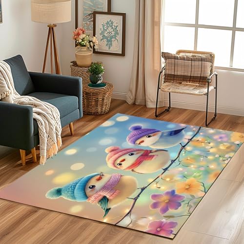 Kntnshac Niedlich Vogel Schmutzfangmatte Eingangsteppich 40x60 cm, Karikatur Tiere Waldtiere Blumen Kleiner Teppich rutschfest Waschbare fur Schlafzimmer Badezimmer Kinderzimmer Wohnzimmer Kntnshac Niedlich Vogel Schmutzfangmatte Eingangsteppich 40x60 cm, Karikatur Tiere Waldtiere Blumen Kleiner Teppich rutschfest Waschbare fur Schlafzimmer Badezimmer Kinderzimmer Wohnzimmer von Kntnshac