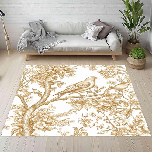 Kntnshac Vintage Bauernhaus Schmutzfangmatte Eingangsteppich 40x60 cm, Blumen Vögel Filialen Blatt Kleiner Teppich rutschfest Waschbare fur Schlafzimmer Badezimmer Kinderzimmer Wohnzimmer Kntnshac Vintage Bauernhaus Schmutzfangmatte Eingangsteppich 40x60 cm, Blumen Vögel Filialen Blatt Kleiner Teppich rutschfest Waschbare fur Schlafzimmer Badezimmer Kinderzimmer Wohnzimmer von Kntnshac