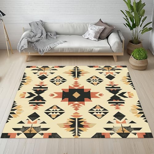Kntnshac Vintage Indianer Schmutzfangmatte Eingangsteppich 40x60 cm, Südwesten Tribal Ethno Stil Kleiner Teppich rutschfest Waschbare fur Schlafzimmer Badezimmer Kinderzimmer Wohnzimmer Kntnshac Vintage Indianer Schmutzfangmatte Eingangsteppich 40x60 cm, Südwesten Tribal Ethno Stil Kleiner Teppich rutschfest Waschbare fur Schlafzimmer Badezimmer Kinderzimmer Wohnzimmer von Kntnshac