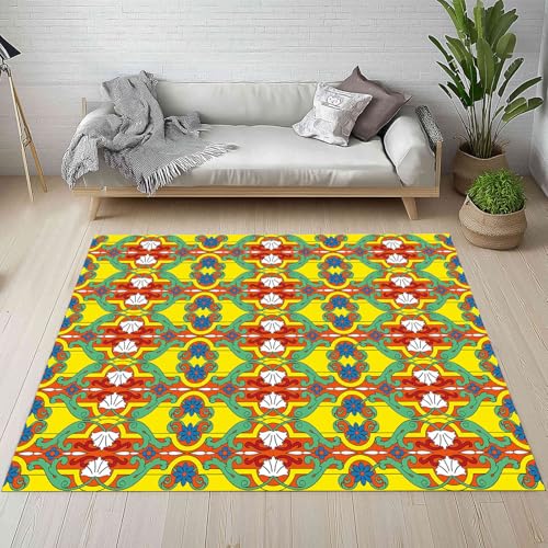 Kntnshac William Morris-Stil Schmutzfangmatte rutschfest Waschbare, Vintage Boho Indi Ethnische Eingangsteppich Kleiner Teppich fur Wohnzimmer Schlafzimmer Küche Kinderzimmer 50x80 cm Kntnshac William Morris-Stil Schmutzfangmatte rutschfest Waschbare, Vintage Boho Indi Ethnische Eingangsteppich Kleiner Teppich fur Wohnzimmer Schlafzimmer Küche Kinderzimmer 50x80 cm von Kntnshac