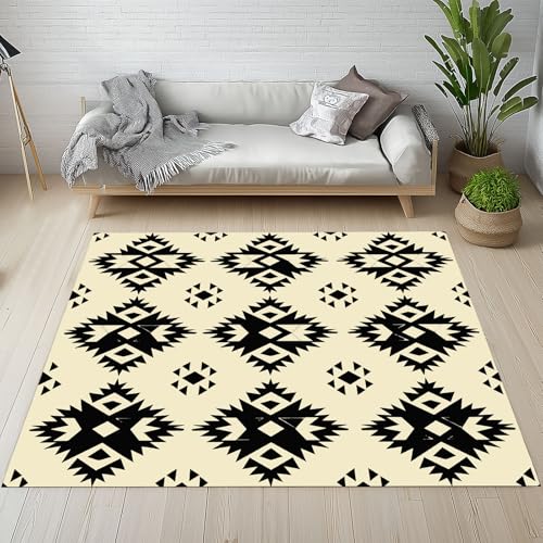 Vintage Aztekenmuster Schmutzfangmatte Eingangsteppich 40x60 cm, Südwesten Ethno Stil Ureinwohner Amerikas Kleiner Teppich Rutschfest Waschbare fur Schlafzimmer Badezimmer Kinderzimmer Wohnzimmer Vintage Aztekenmuster Schmutzfangmatte Eingangsteppich 40x60 cm, Südwesten Ethno Stil Ureinwohner Amerikas Kleiner Teppich Rutschfest Waschbare fur Schlafzimmer Badezimmer Kinderzimmer Wohnzimmer von Kntnshac