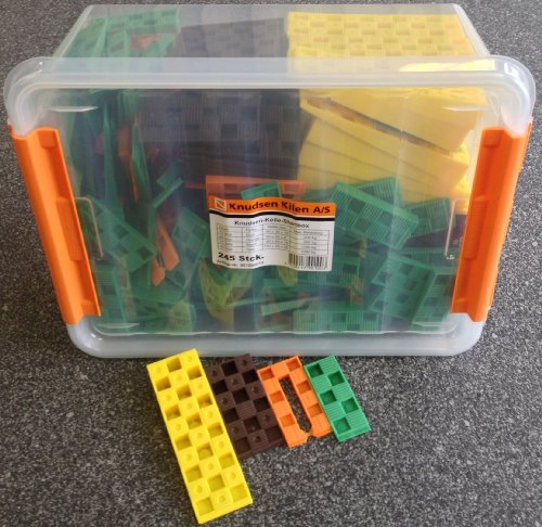 Knudsen Keile Startbox, Distanzkeile 245 Stück, 901000011 von Knudsen